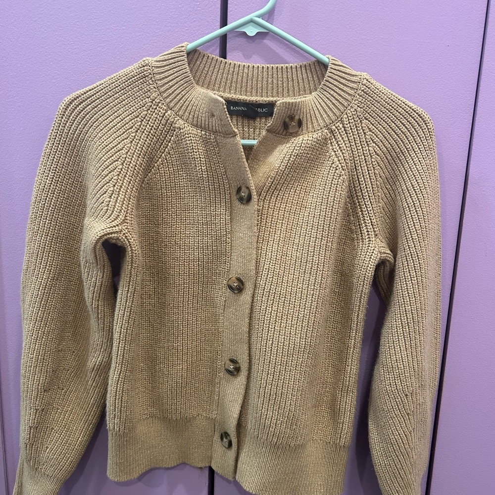 Banana Republic Women's Brown Cardigan